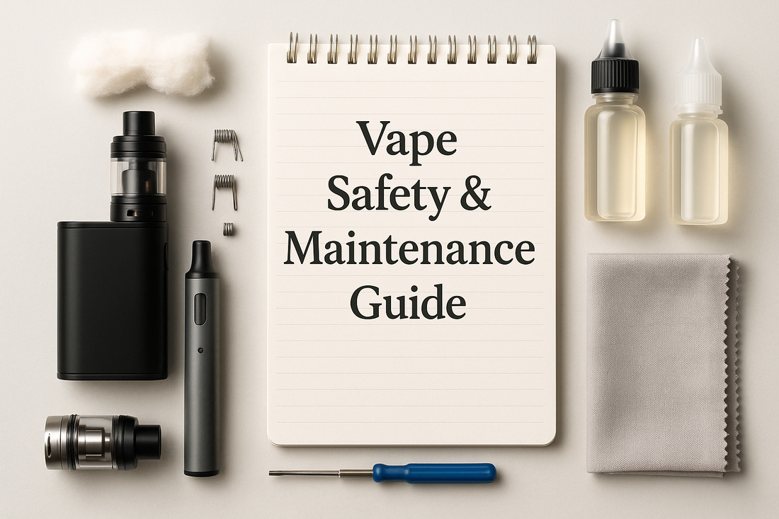 Smart Vaping Starts Here: You’re Guide to Vape Safety and Maintenance