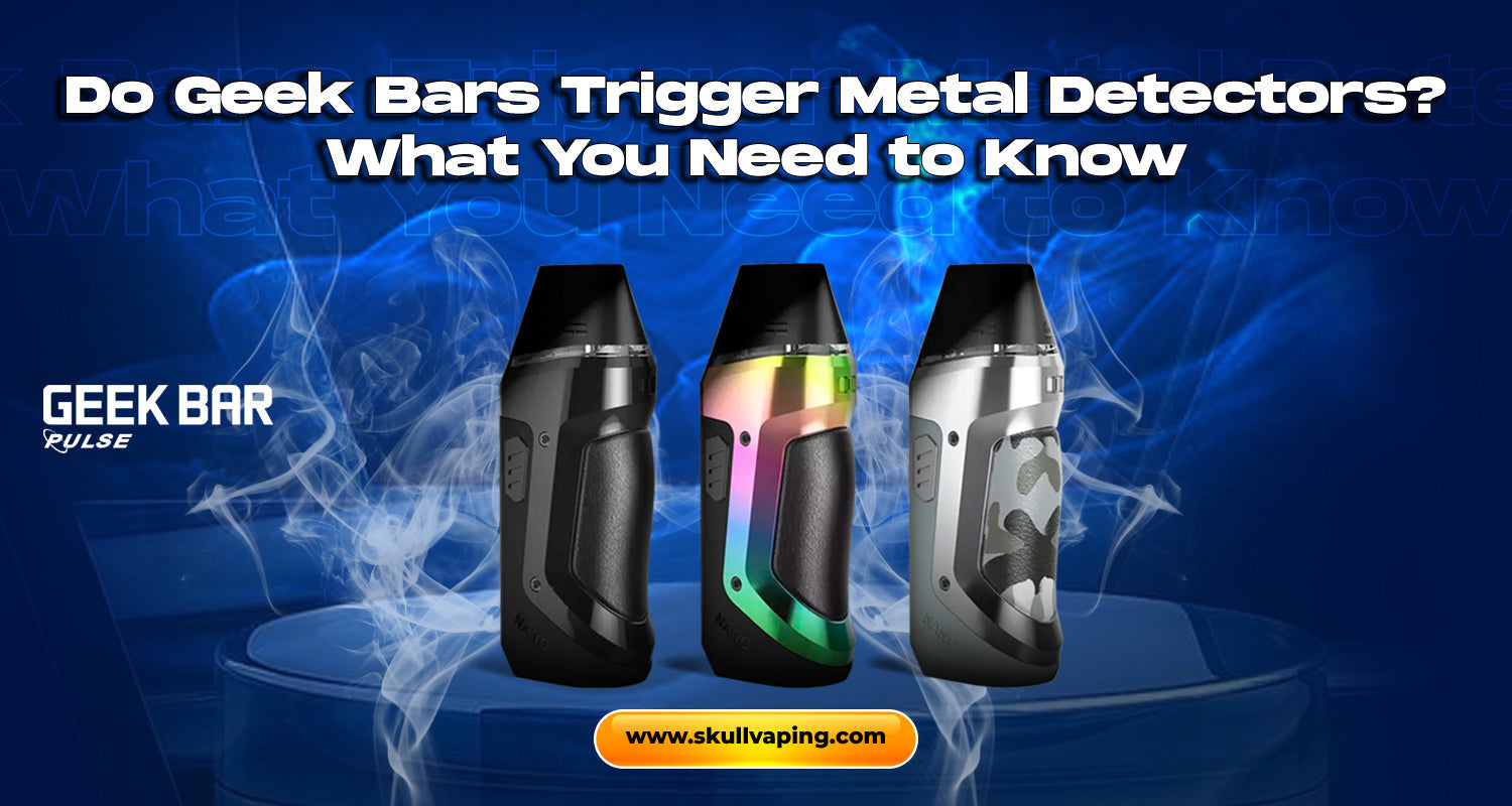 Do Geek Bars Trigger Metal Detectors? What You Need to Know Do Geek Bars Trigger Metal Detectors? What You Need to Know