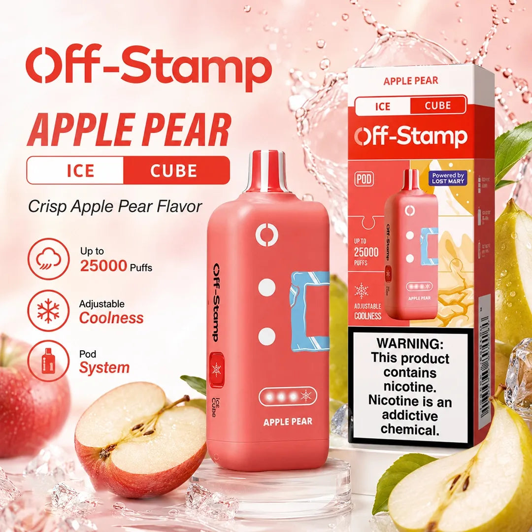 Apple Pear Off-Stamp X Ice Cube Pod 25K