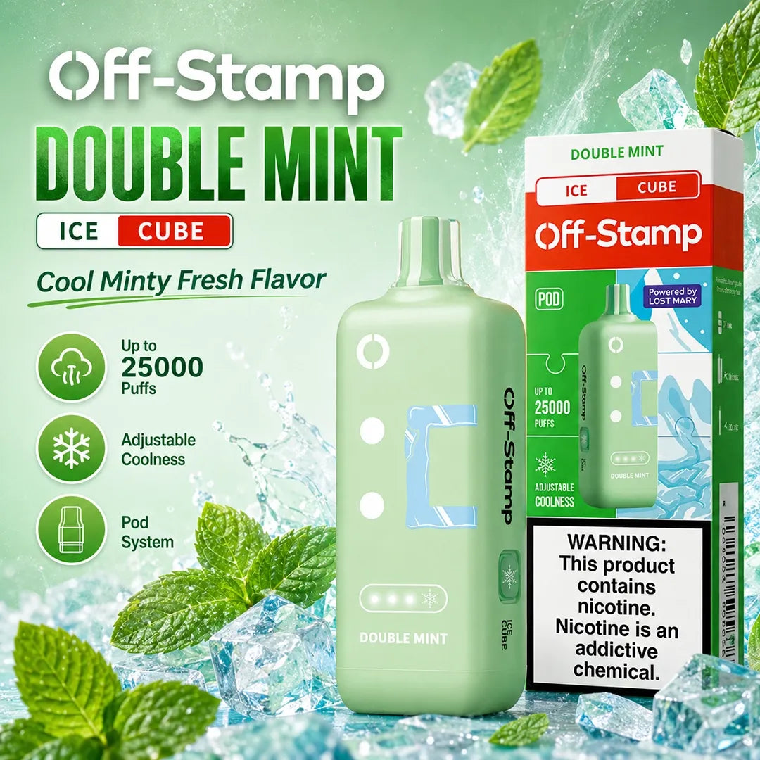 Double Mint Off-Stamp X Ice Cube Pod 25K