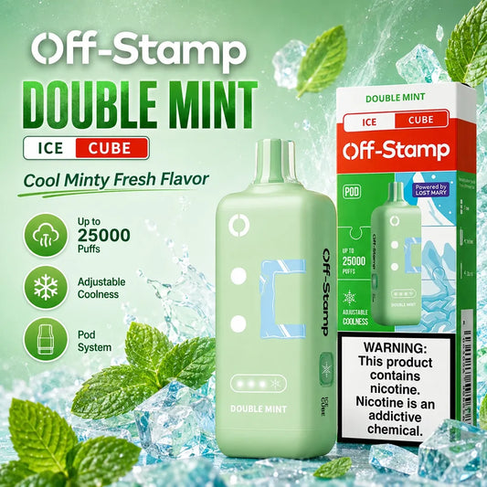Double Mint Off-Stamp X Ice Cube Pod 25K