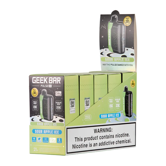 Sour Apple Ice Geek Bar Pulse x 25K