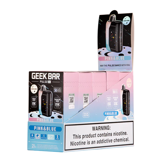 Pink And Blue Geek Bar Pulse x 25K