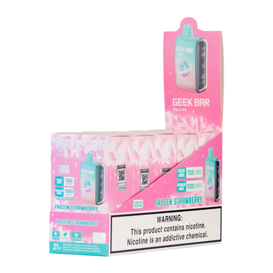 Frozen Strawberry Geek Bar Pulse