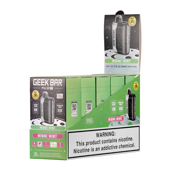 Miami Mint Geek Bar Pulse x 25k