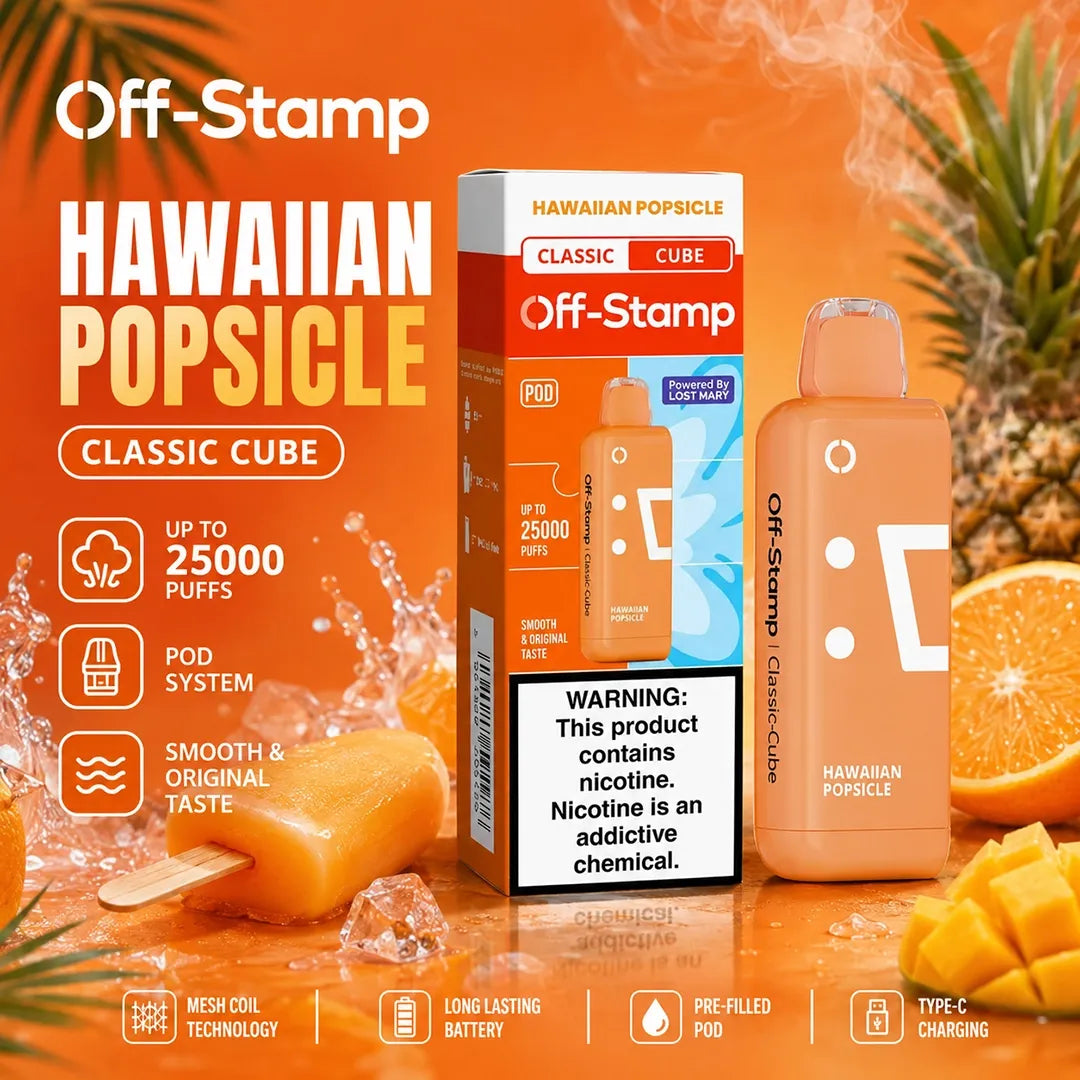 Hawaiian Popsicle Off-Stamp X Classic Cube Pod 25K