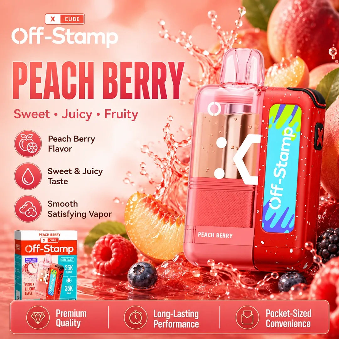 Peach Berry Off-Stamp X Crystal Cube Kit 35K