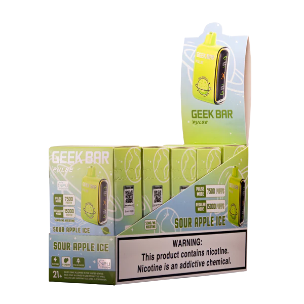 Sour Apple Ice Geek Bar Pulse