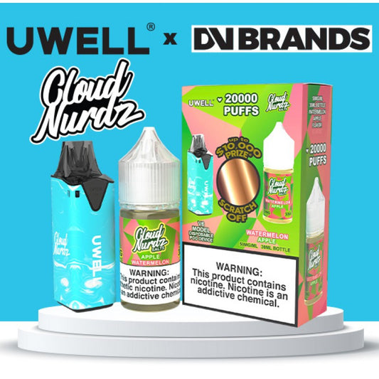 Cloud Nurdz Salt x Uwell V6 Kit