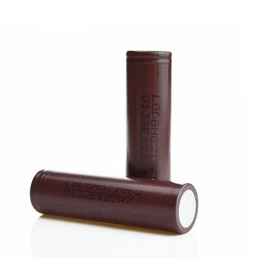 HG2 18650 3000mAh 35A 3.7v Flat-Top (2pc.)