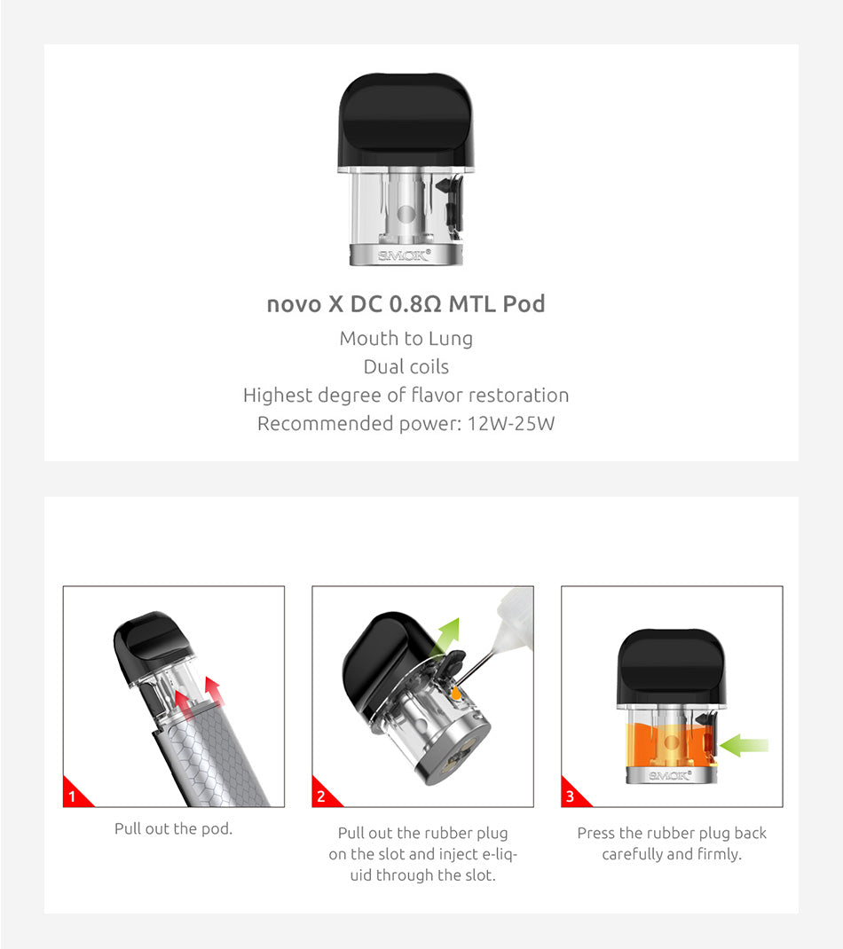 Smok Novo X Pods 3pk