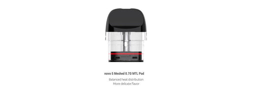 Smok Novo 5 Meshed 0.7ohm MTL Pods 3pk