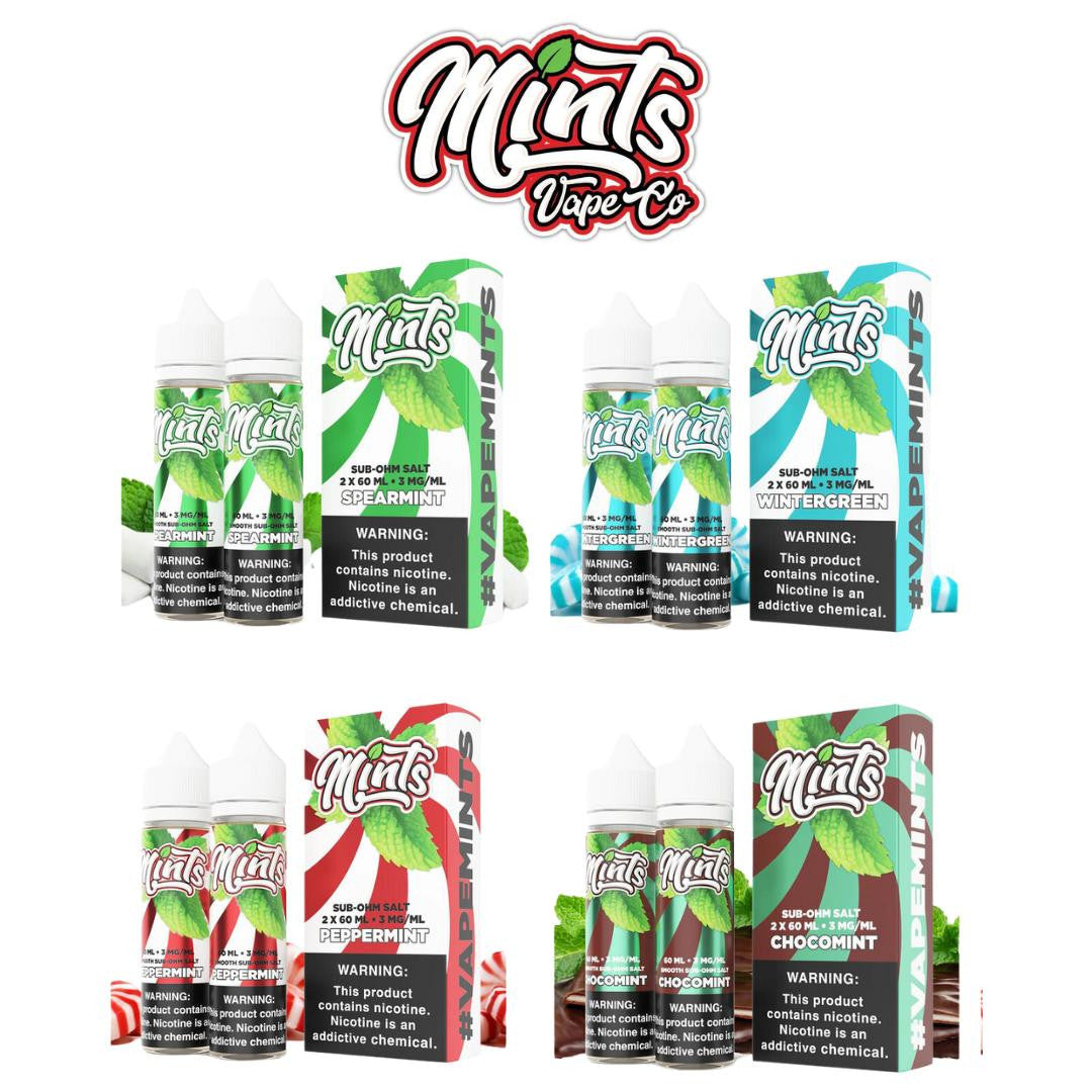 MINTS Vape Co E-Liquid 60ml 2pk