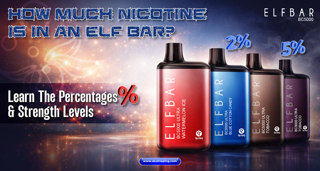 How Much Nicotine Is In An Elf Bar? Learn The Percentages & Strength Levels
