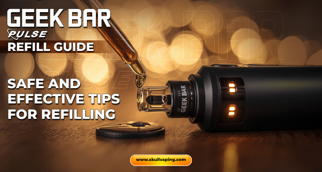 Geek Bar Pulse Refill Guide: Safe and Effective Tips for Refilling