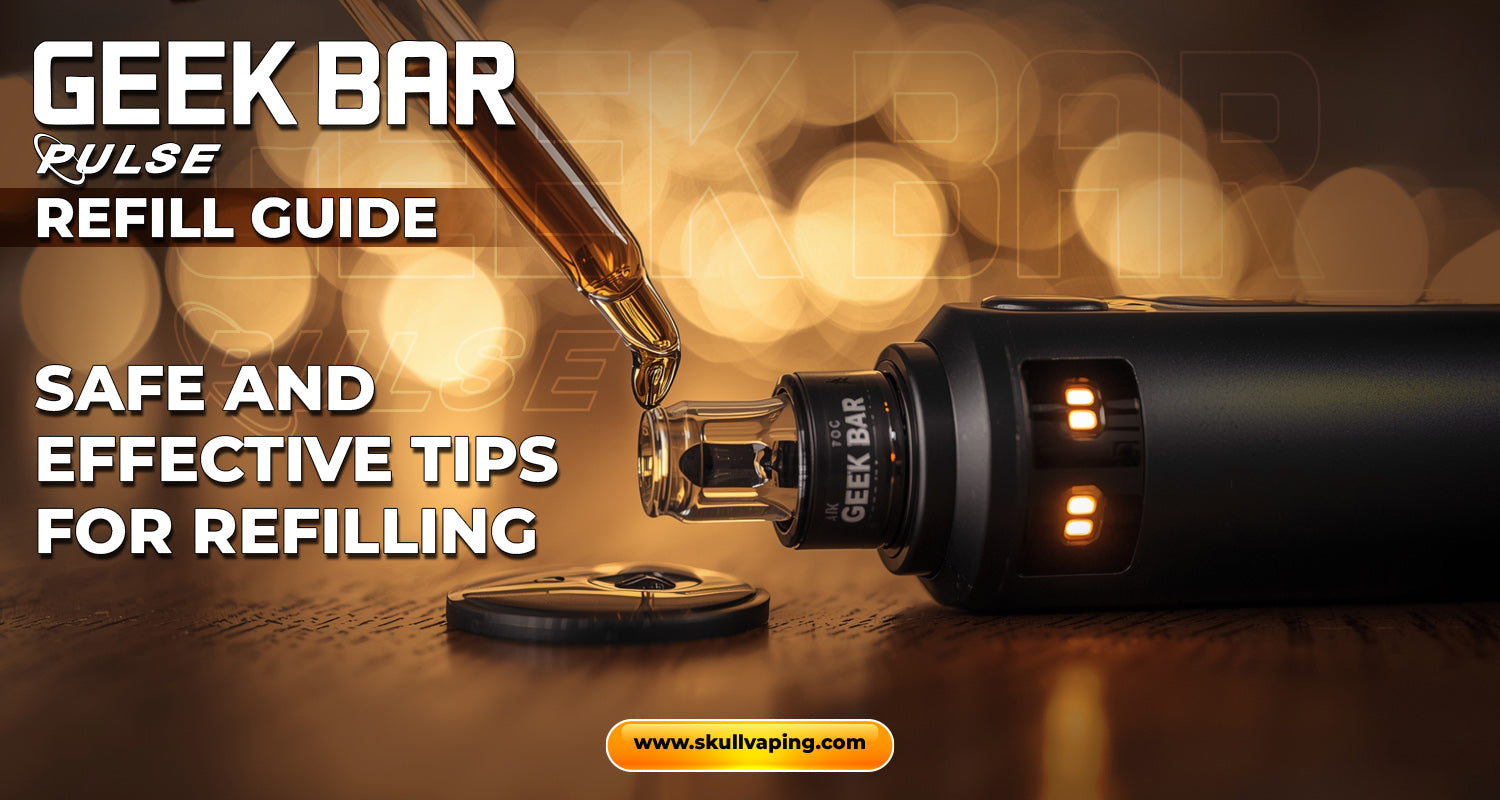 Geek Bar Pulse Refill Guide: Safe and Effective Tips for Refilling Geek Bar Pulse Refill Guide: Safe and Effective Tips for Refilling