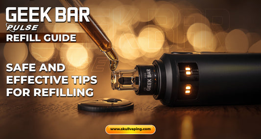 Geek Bar Pulse Refill Guide: Safe and Effective Tips for Refilling