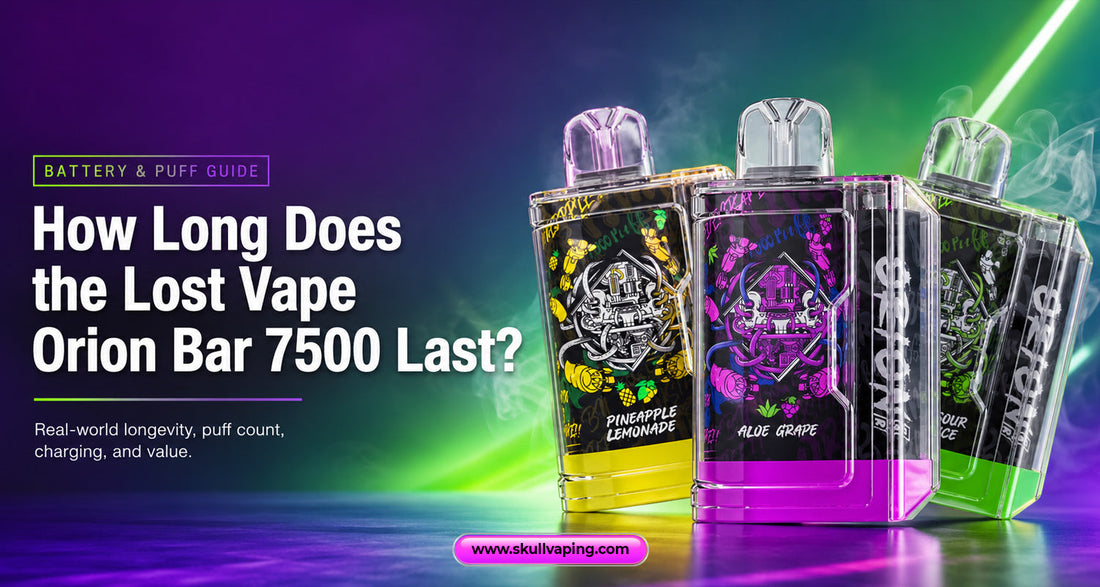 How Long Does the Lost Vape Orion Bar 7500 Last?