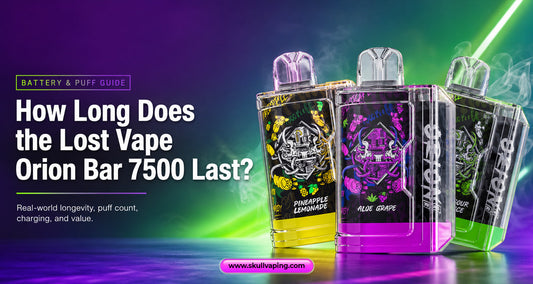 How Long Does the Lost Vape Orion Bar 7500 Last?