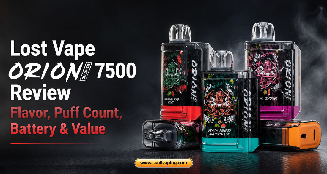Lost Vape Orion Bar 7500 Review: Flavor, Puff Count, Battery & Value