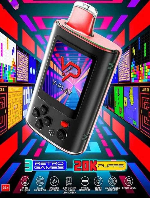 V-Play Gameboy 20000 Puff Disposable