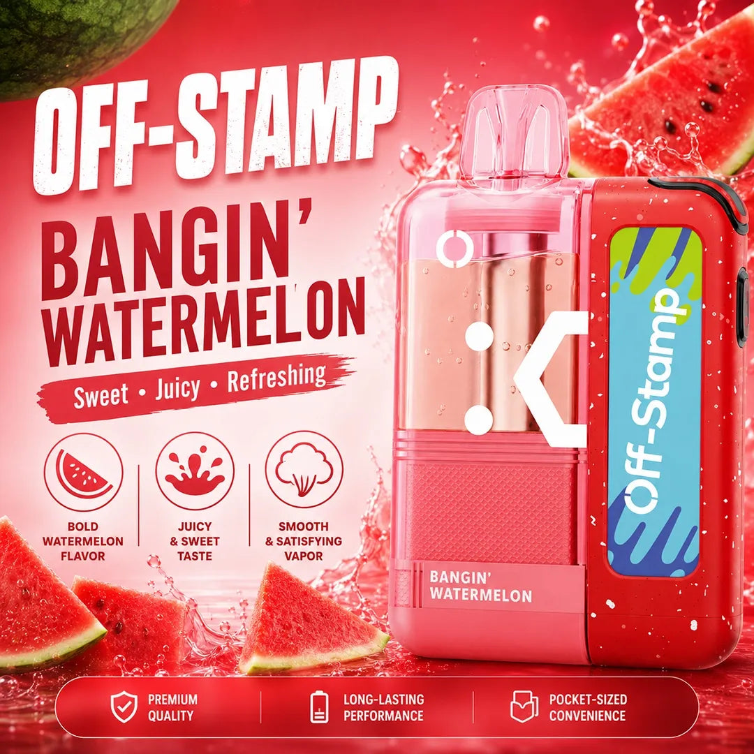 Bangin' Watermelon Off-Stamp X Crystal Cube Kit 35K