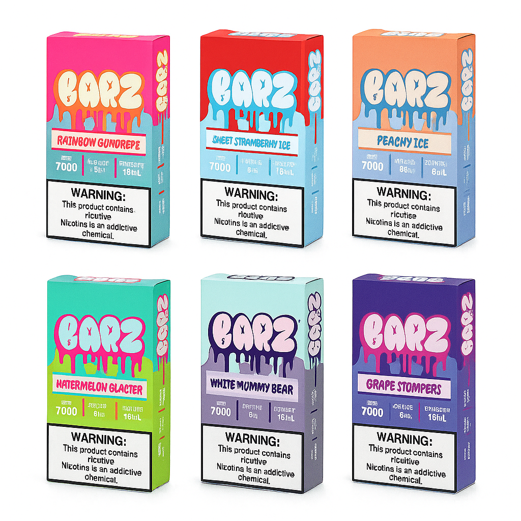 Barz 5pk 7000puff Disposable