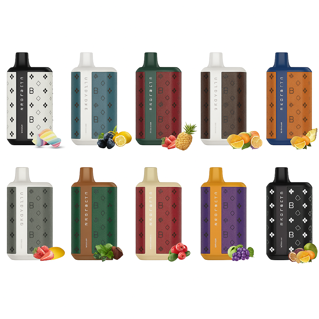 Biff Bar LUX Rechargeable 5500 Puffs (Leather Edition)