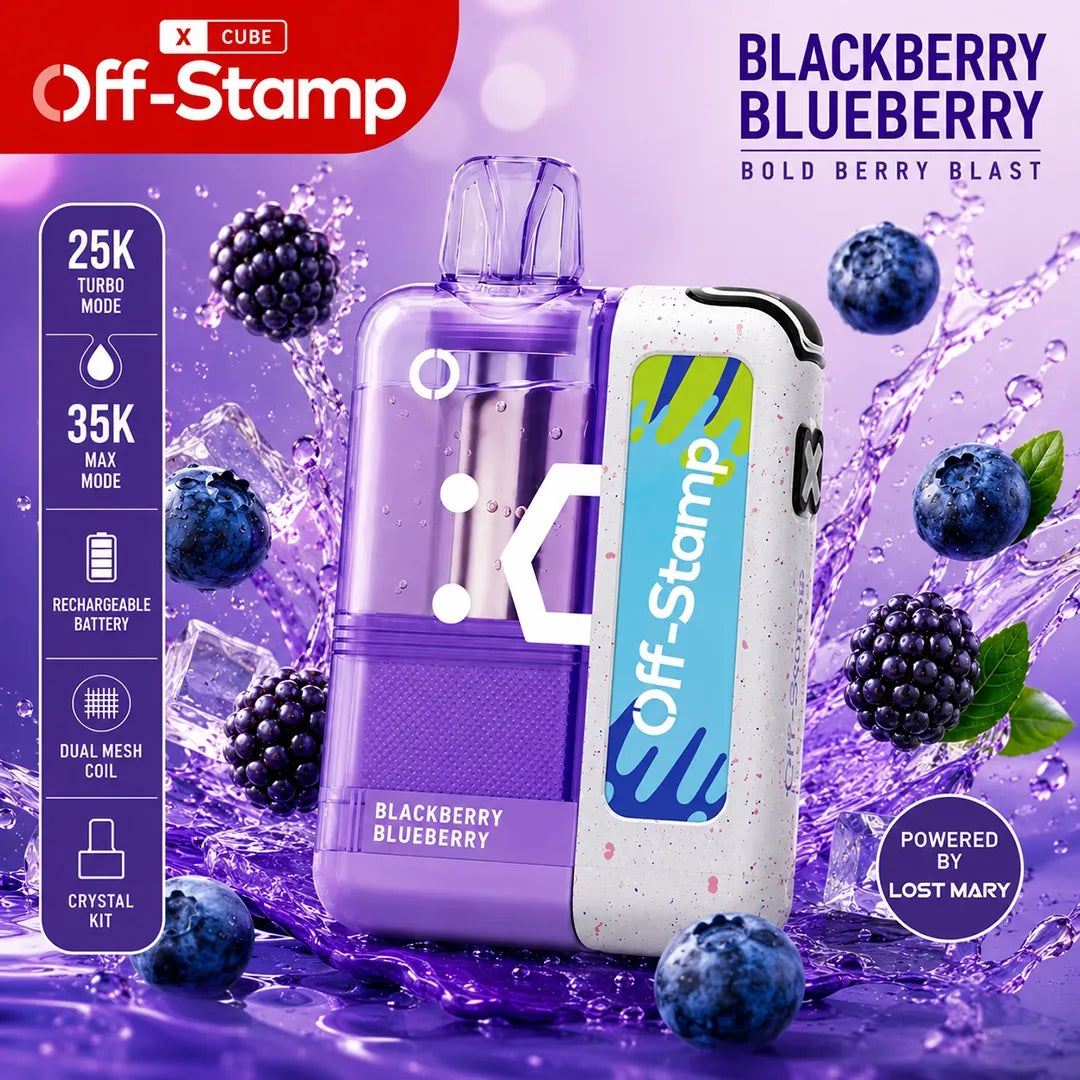 Blackberry Blueberry Off-Stamp X Crystal Cube Kit 35K