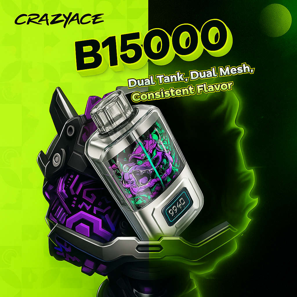 CRAZYACE B15000 Dual Tank 2 x 10ml