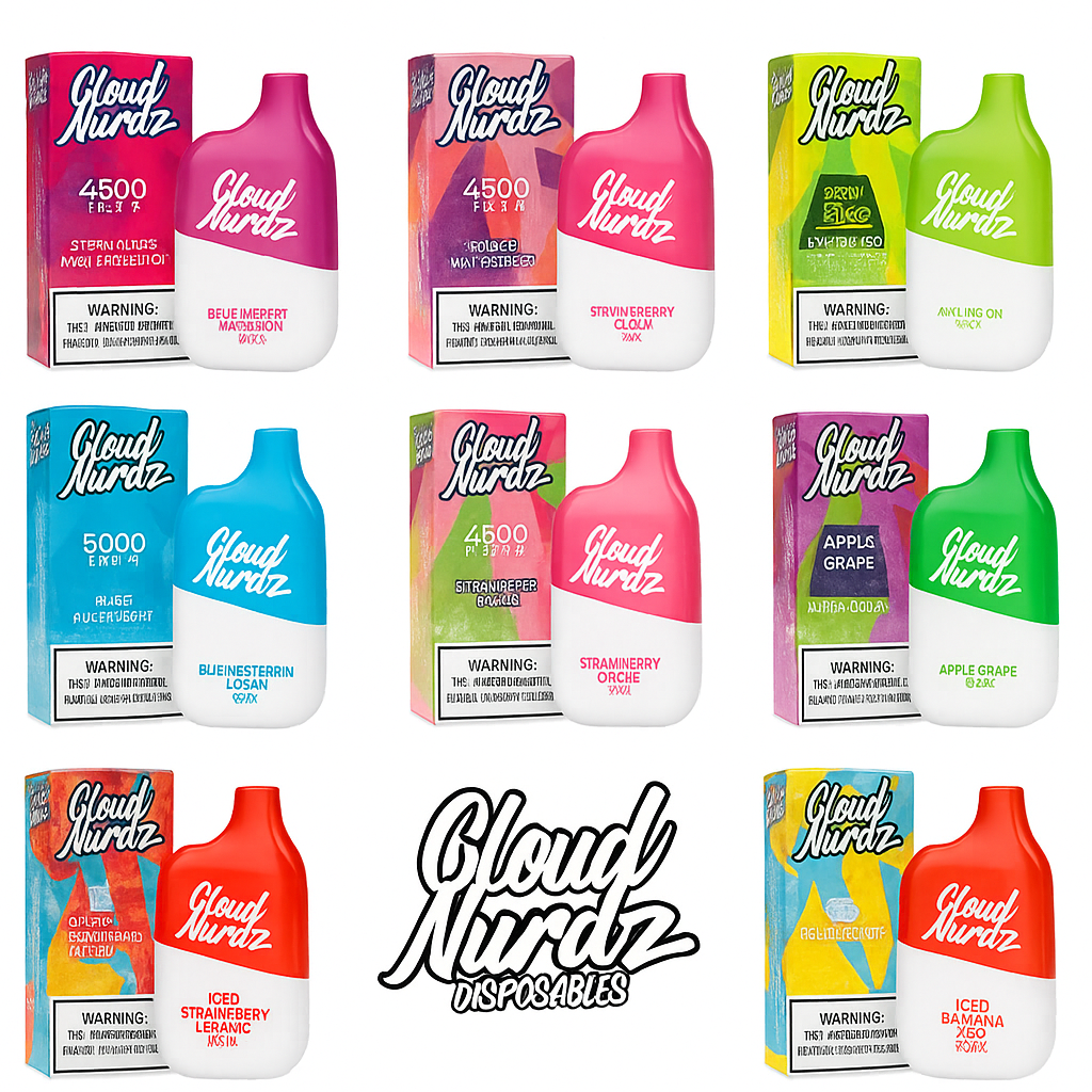 Cloud Nurdz Disposables 4500 Puffs