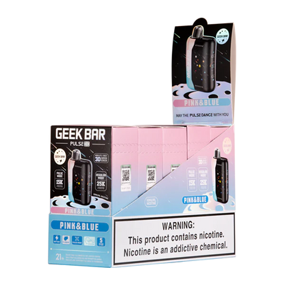 Pink And Blue Geek Bar Pulse x 25K