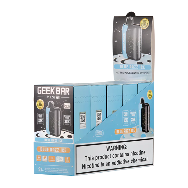 Blue Razz Ice Geek Bar Pulse x 25k