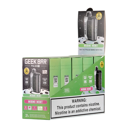 Miami Mint Geek Bar Pulse x 25k