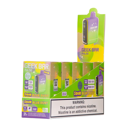 Sour Blue Dust Geek Bar Pulse
