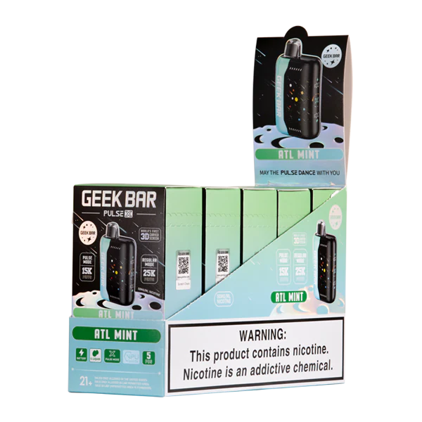 Atl Mint Geek Bar Pulse x 25k