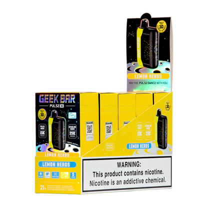Lemon Heads Geek Bar Pulse x 25k