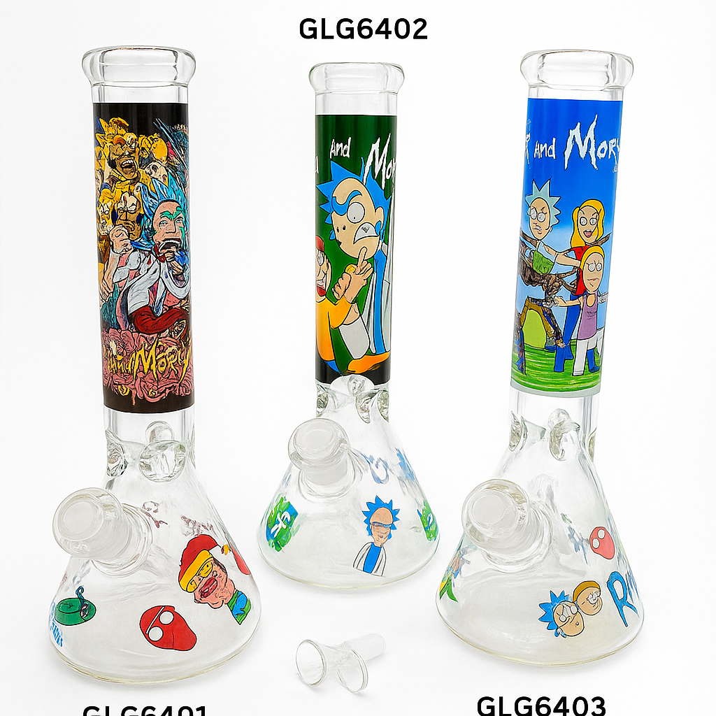 Glass Water Pipe 13" Series 2