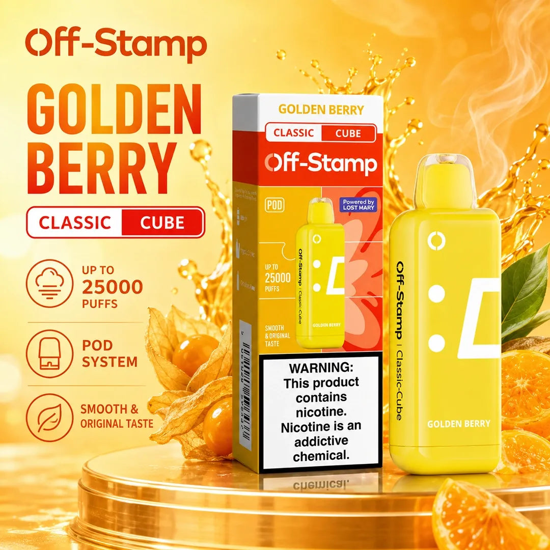 Golden Berry Off-Stamp X Classic Cube Pod 25K