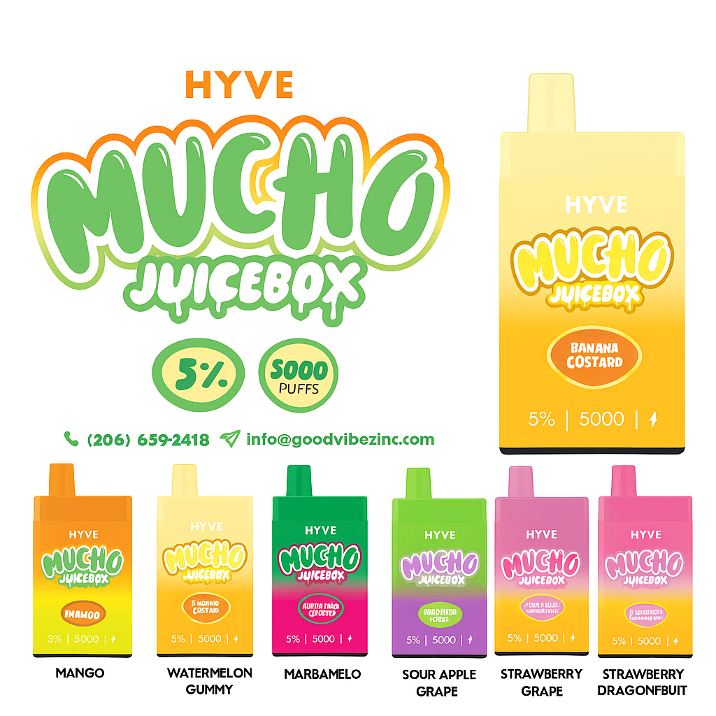 Hyve X Mucho JuiceBox 5000
