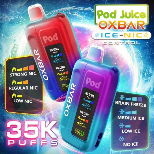 OXBAR x Pod Juice ICE-NIC 35K