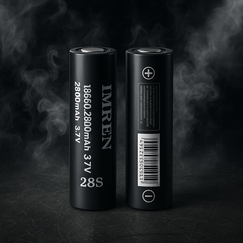 Imren 18650 2800mAh 50A 2pk (Black)
