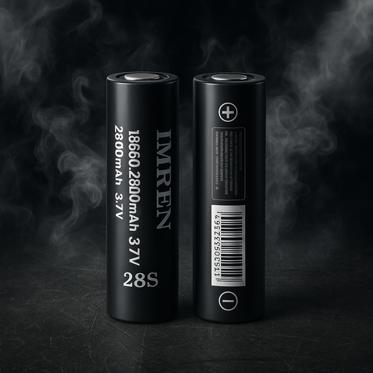 Imren 18650 2800mAh 50A 2pk (Black)