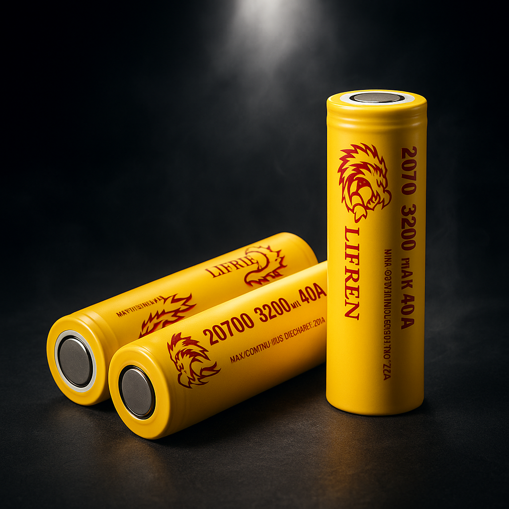 Imren 20700 battery (3200mah/ 40a) (Gold) 2pc
