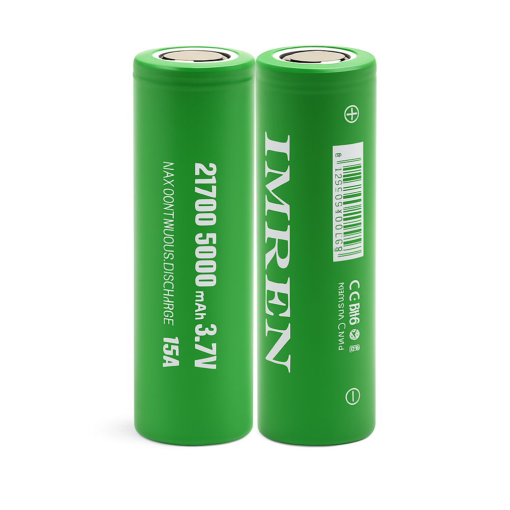 Imren 21700 5000mAh 15A 2pk