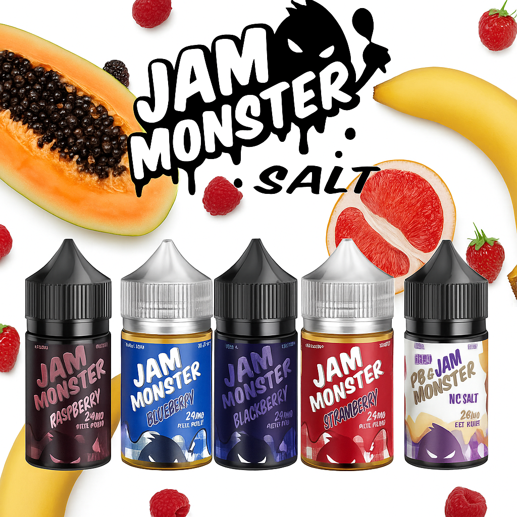 Jam Monster Salt Nic Premium E-Liquid 30ml
