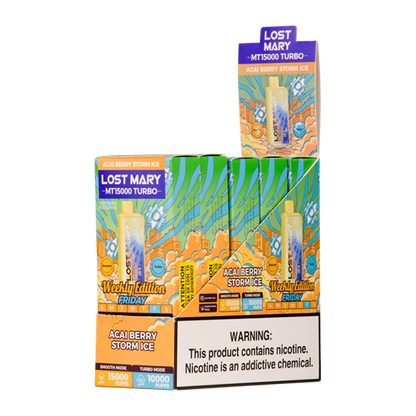 Lost Mary Acai Berry Storm Ice