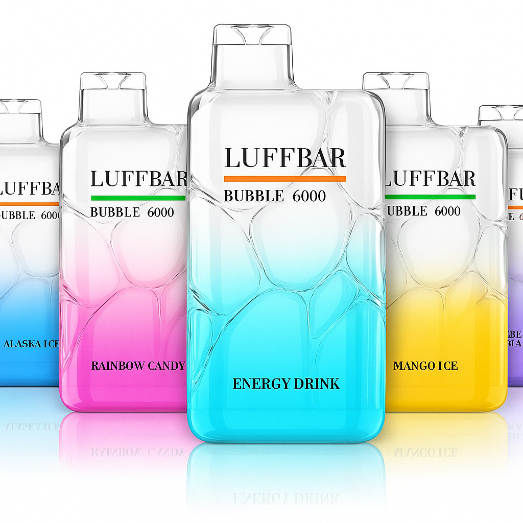 LUFFBAR Bubble 6000 Disposable 6000 Puffs