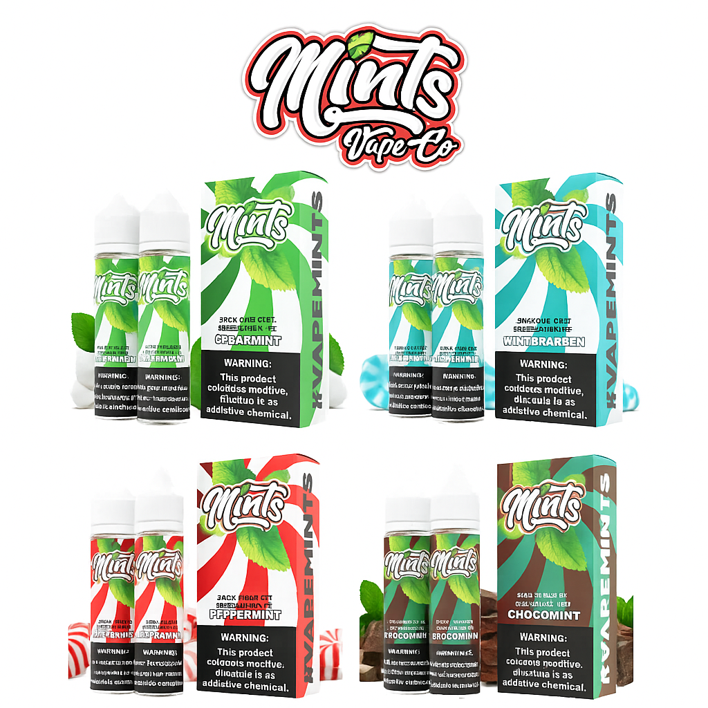 MINTS Vape Co E-Liquid 60ml 2pk