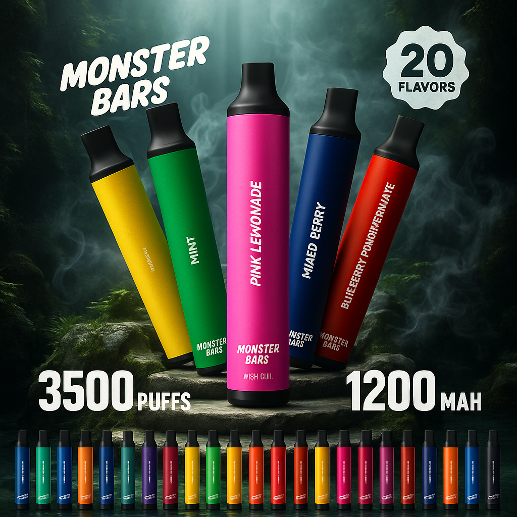 Monster Bars TFN Disposable 3500 Puffs